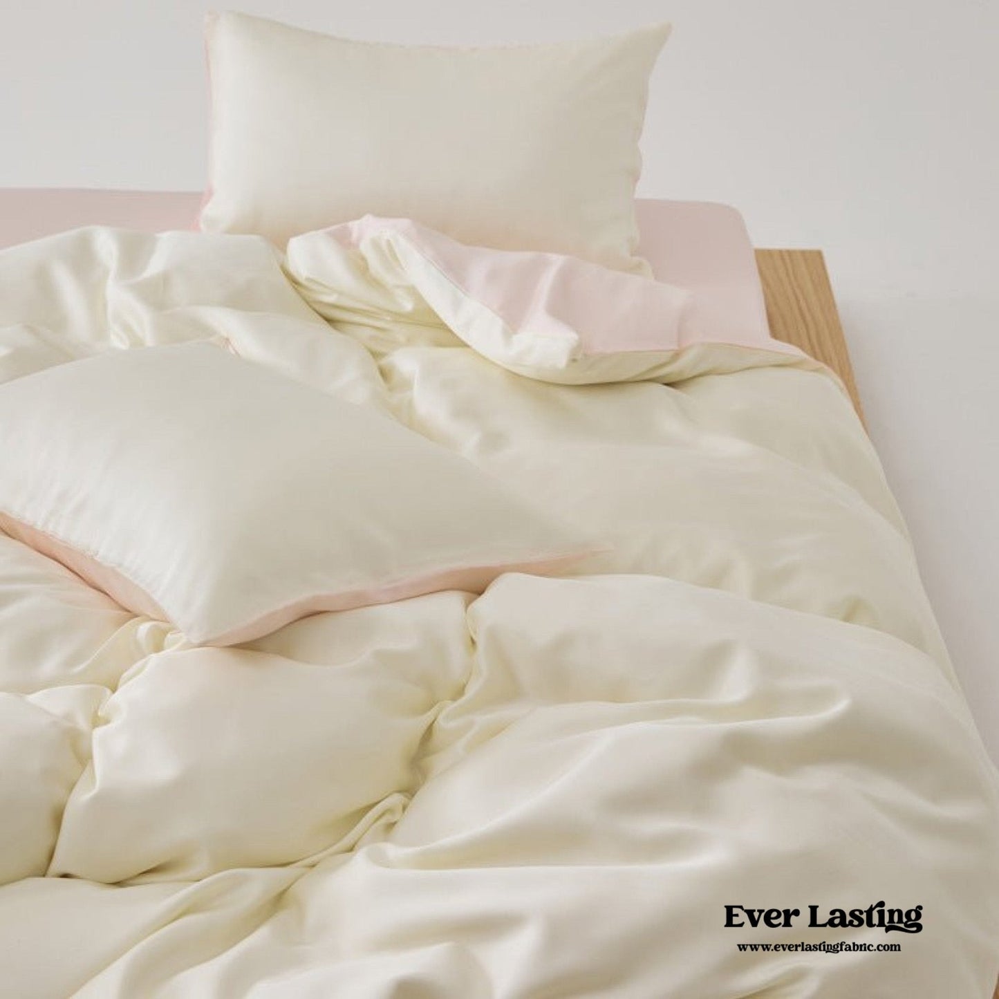 Adeline Pastel Silky Cooling TENCEL™ Bedding Set / Blue