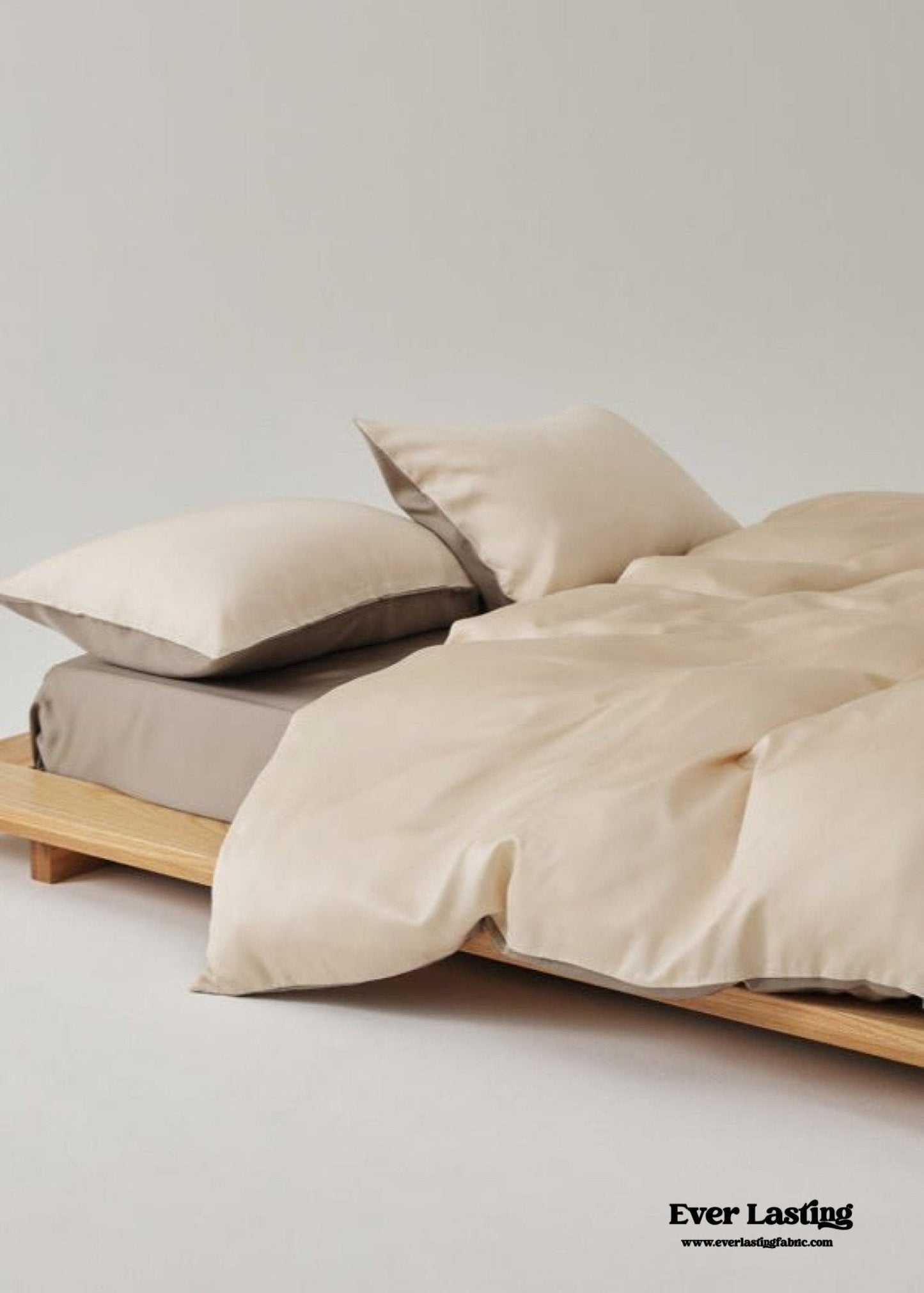 Adeline Pastel Silky Cooling TENCEL™ Bedding Set / Blue