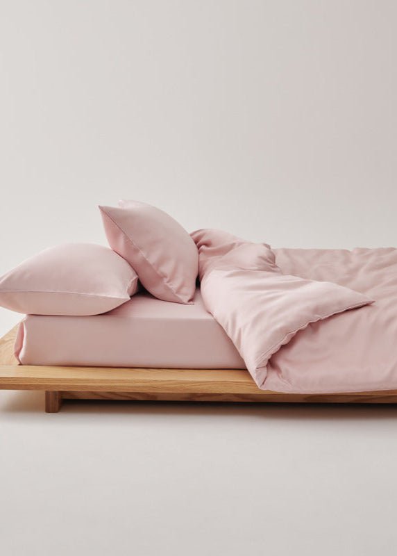 Adeline Pastel Silky Cooling TENCEL™ Bedding Set / Brown