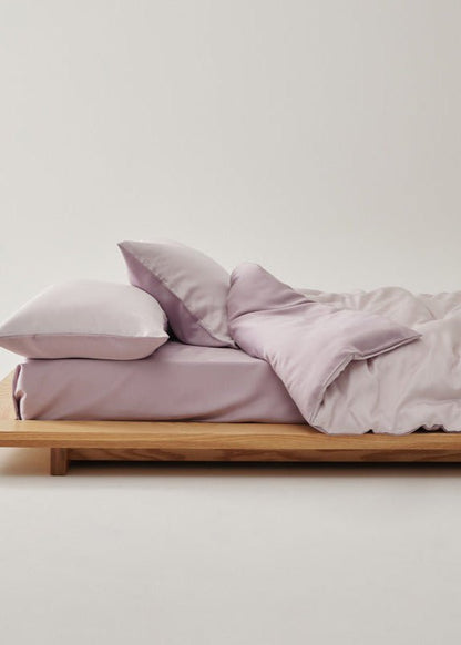 Adeline Pastel Silky Cooling TENCEL™ Bedding Set / Brown