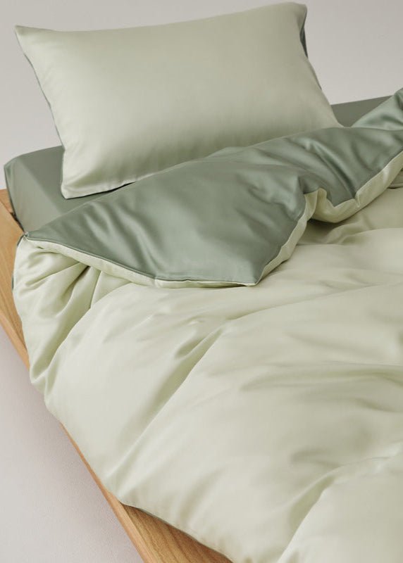 Adeline Pastel Silky Cooling TENCEL™ Bedding Set / Brown