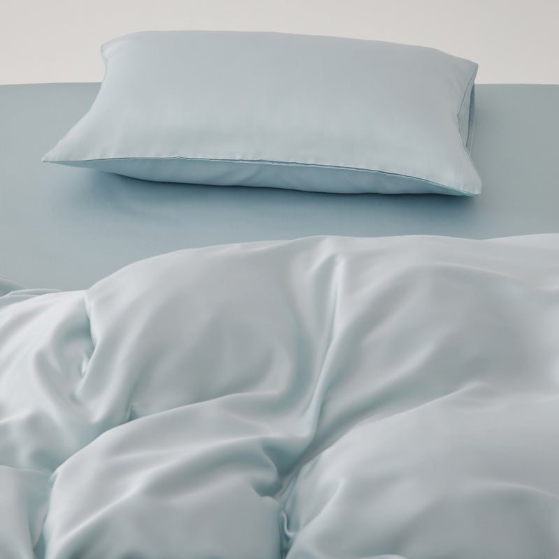 Adeline Pastel Silky Cooling TENCEL™ Bedding Set / Brown