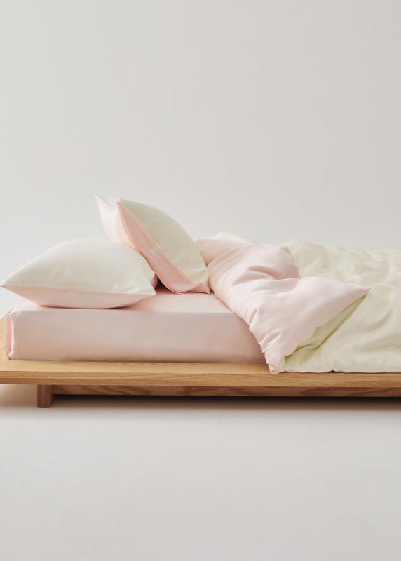 Adeline Pastel Silky Cooling TENCEL™ Bedding Set / Gray