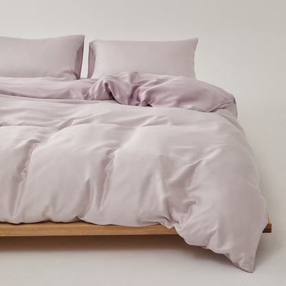 Adeline Pastel Silky Cooling TENCEL™ Bedding Set / Brown