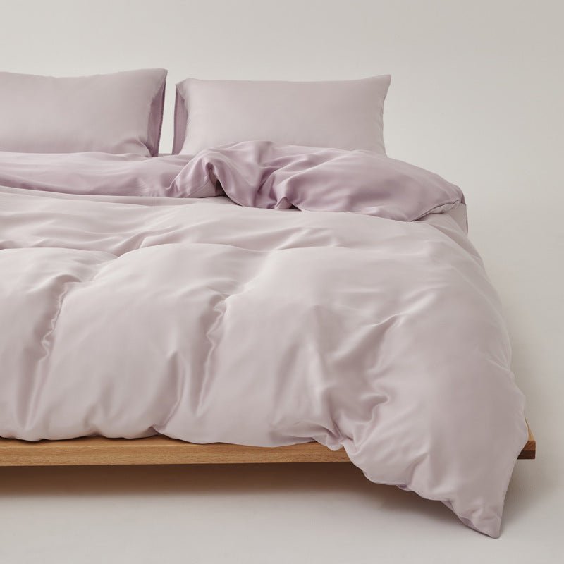 Adeline Pastel Silky Cooling TENCEL™ Bedding Set / Brown