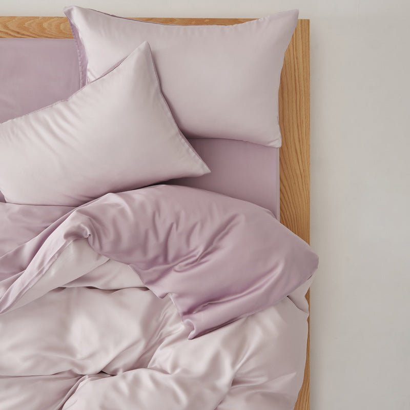 Adeline Pastel Silky Cooling TENCEL™ Bedding Set / Purple