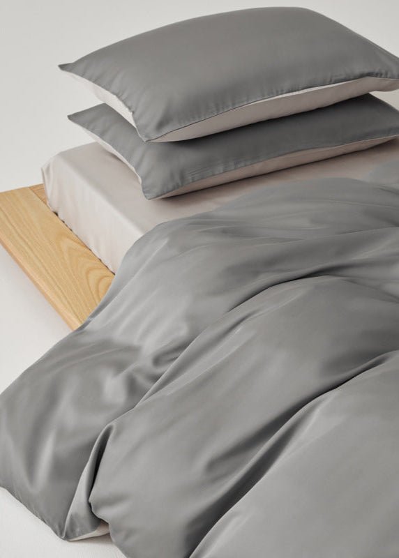 Adeline Pastel Silky Cooling TENCEL™ Bedding Set / Brown