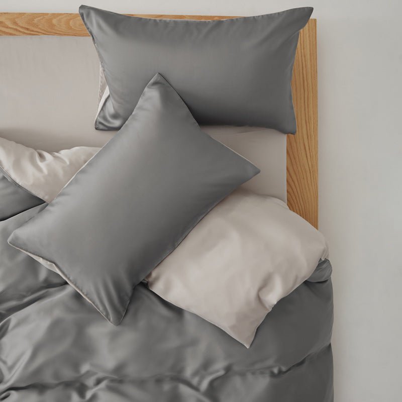 Adeline Pastel Silky Cooling TENCEL™ Bedding Set / Brown