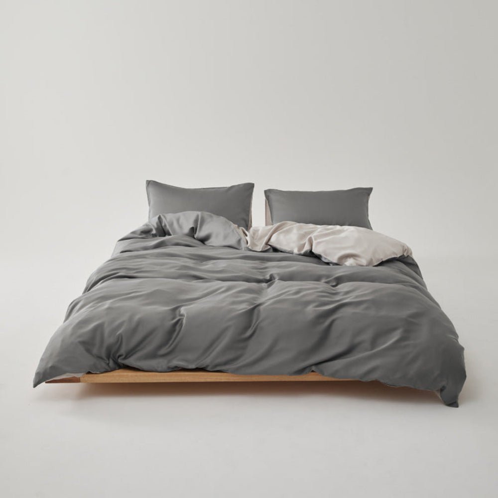 Adeline Pastel Silky Cooling TENCEL™ Bedding Set / Purple