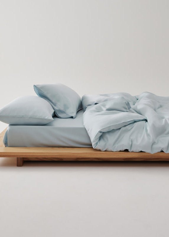 Adeline Pastel Silky Cooling TENCEL™ Bedding Set / Gray