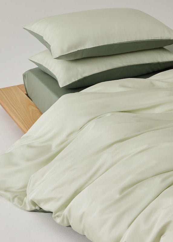 Adeline Pastel Silky Cooling TENCEL™ Bedding Set / Brown
