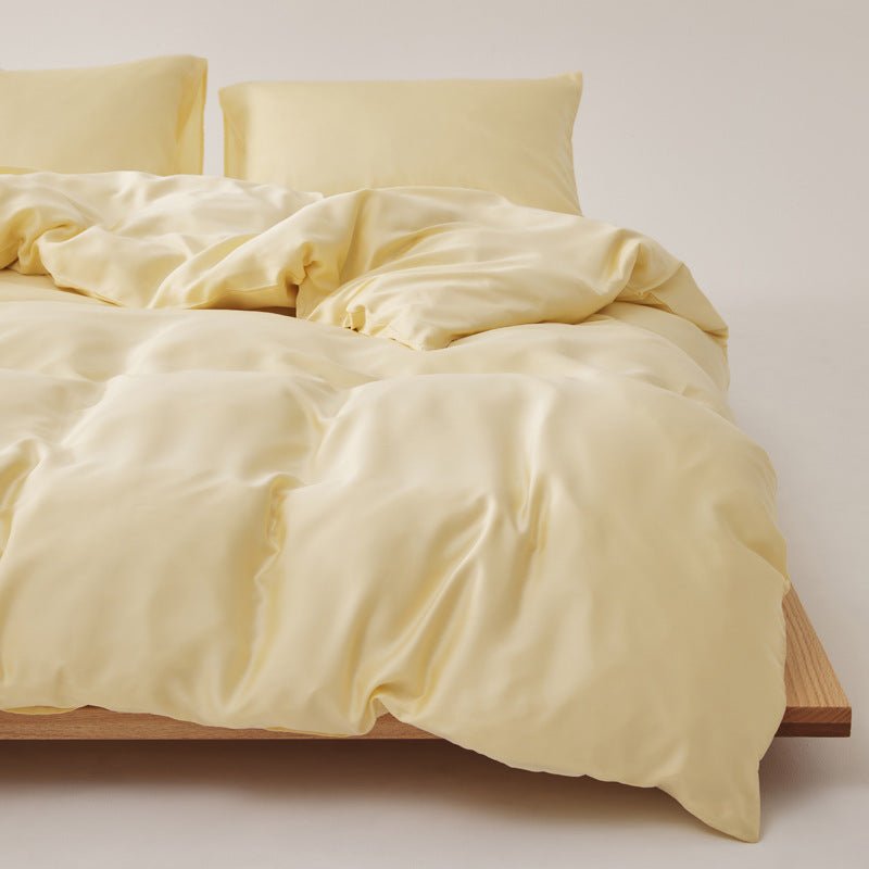Adeline Pastel Silky Cooling TENCEL™ Bedding Set / Gray