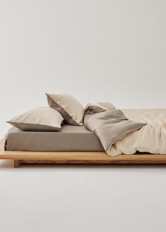 Adeline Pastel Silky Cooling TENCEL™ Bedding Set / Purple