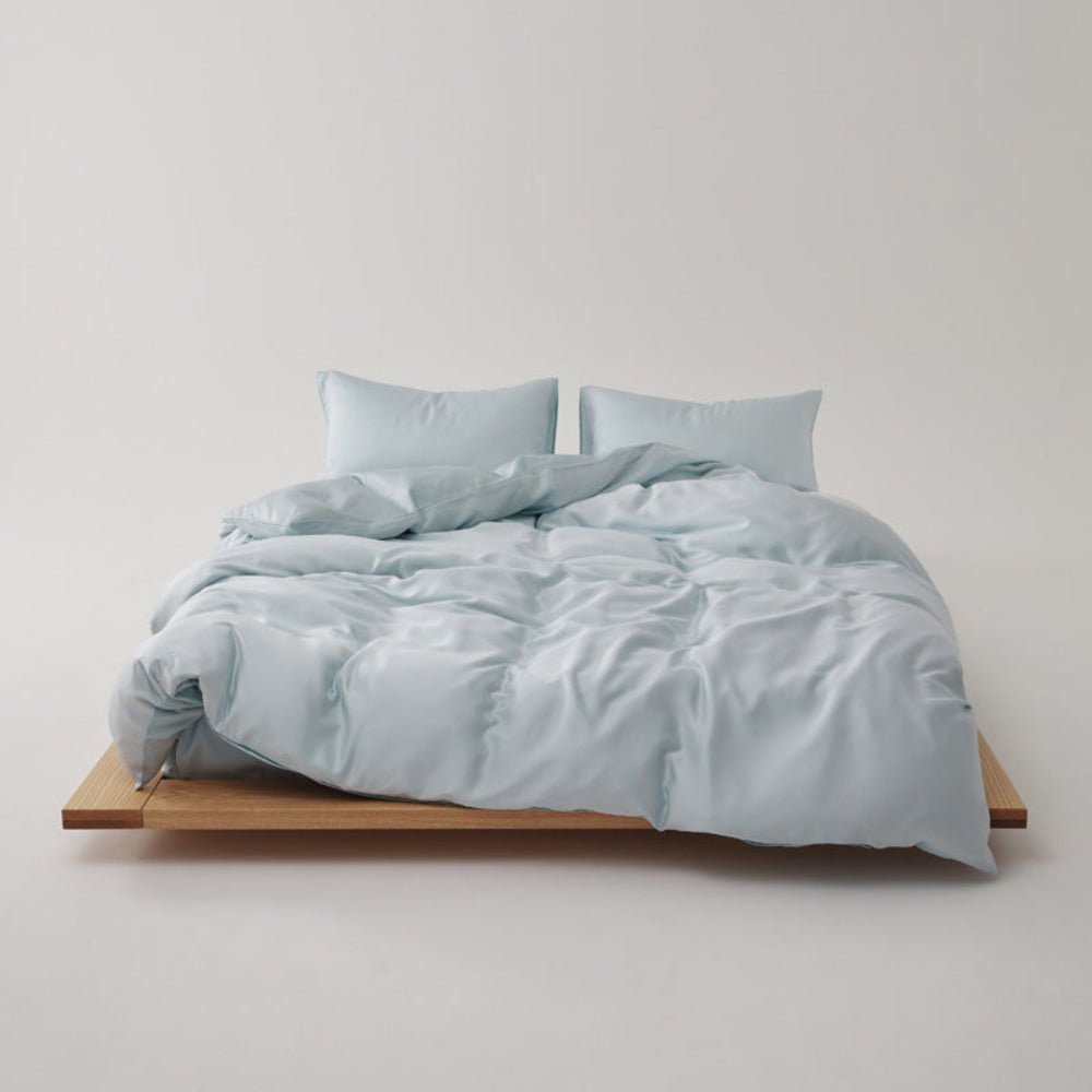 Adeline Pastel Silky Cooling TENCEL™ Bedding Set / Gray