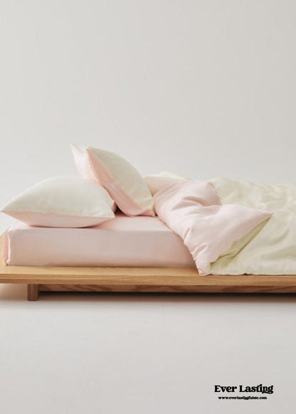 Adeline Pastel Silky Cooling TENCEL™ Bedding Set / Coffee