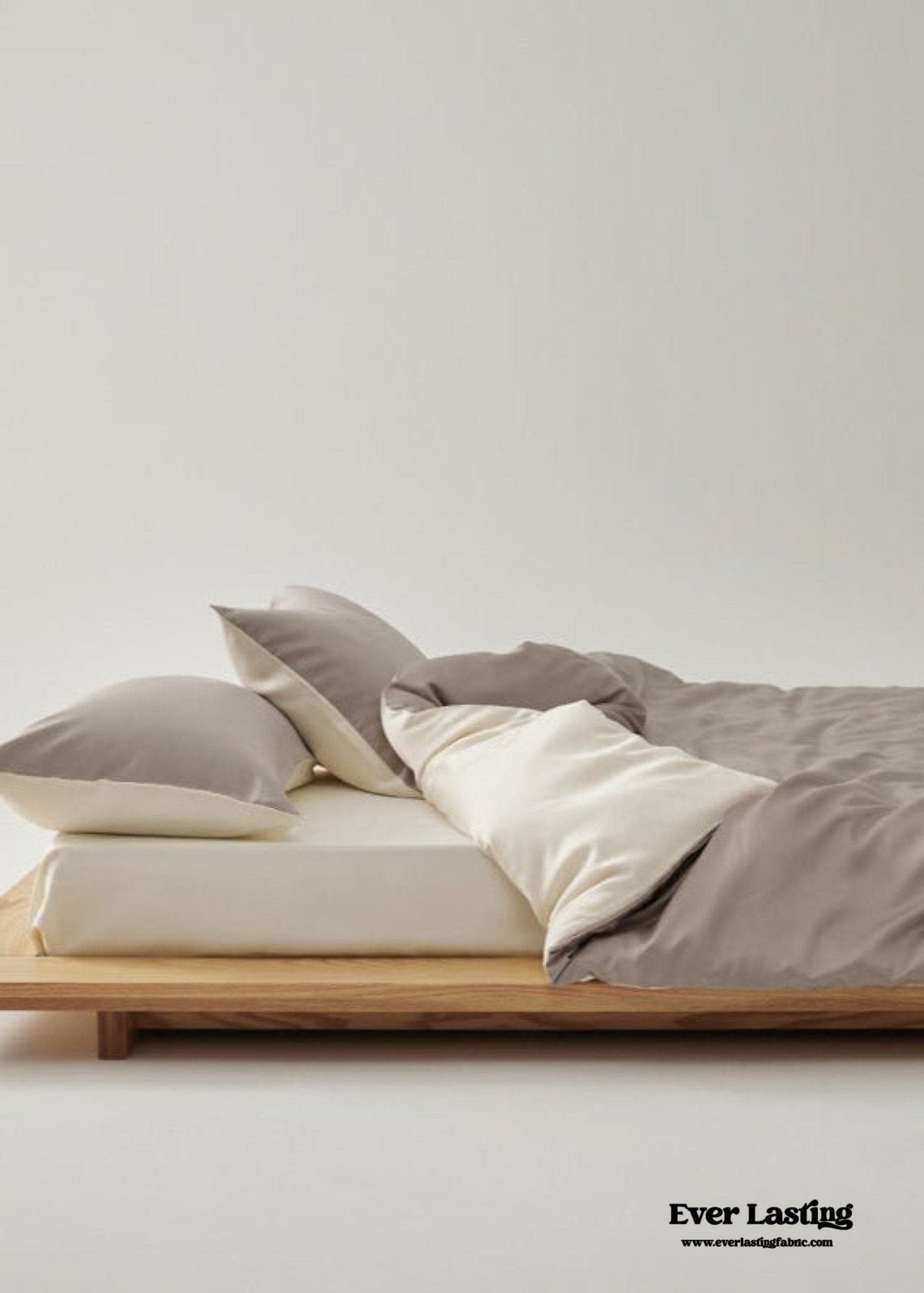 Adeline Pastel Silky Cooling TENCEL™ Bedding Set / Coffee