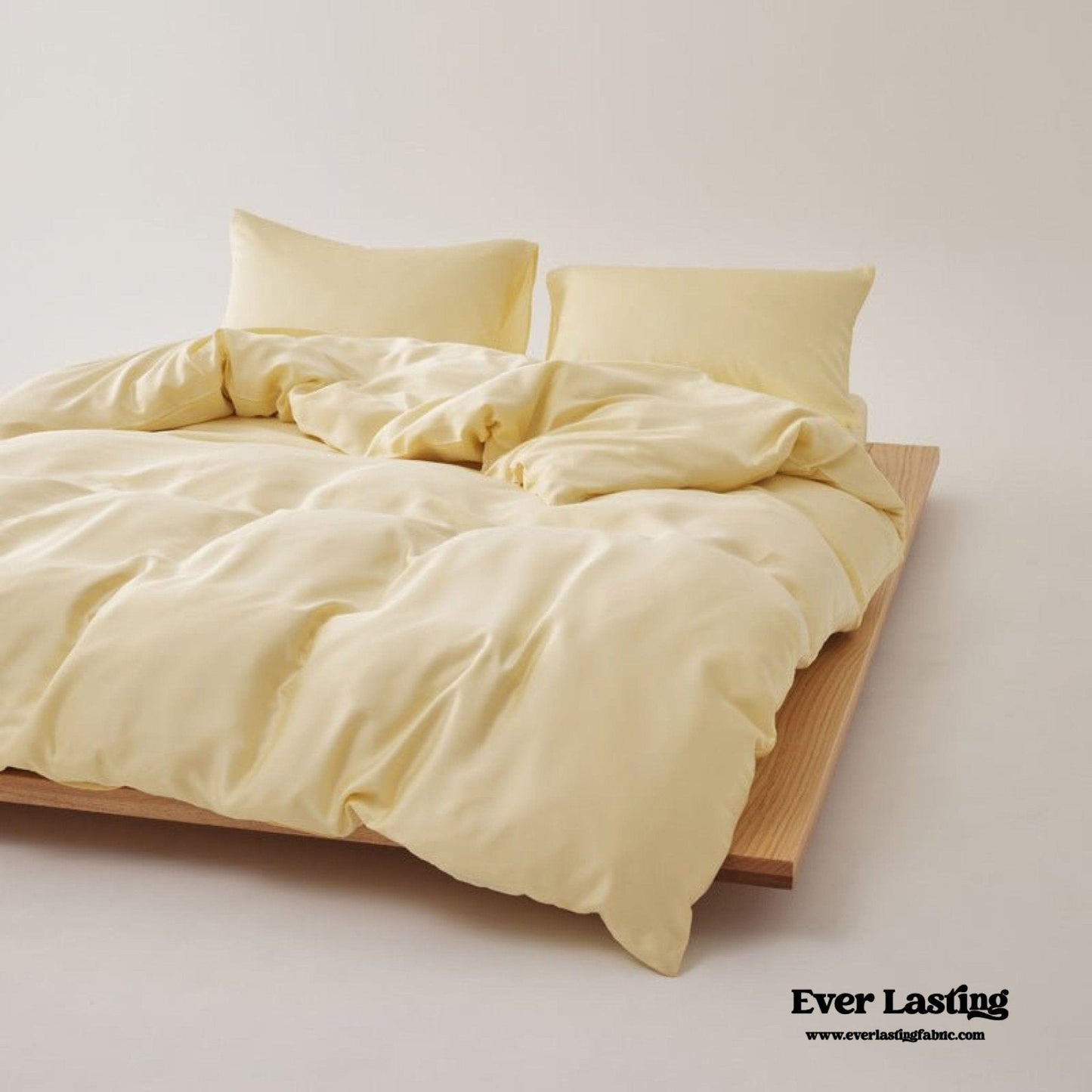 Adeline Pastel Silky Cooling TENCEL™ Bedding Set / Coffee