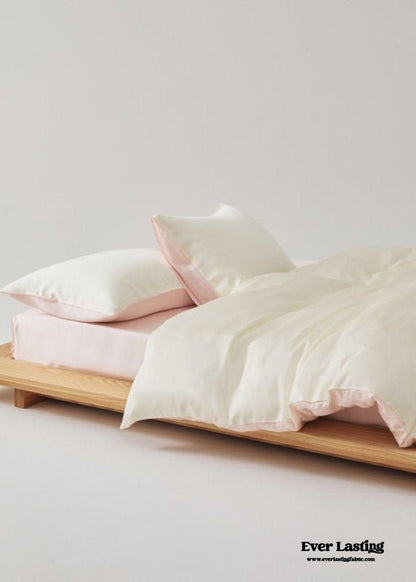 Adeline Pastel Silky Cooling TENCEL™ Bedding Set / Coffee