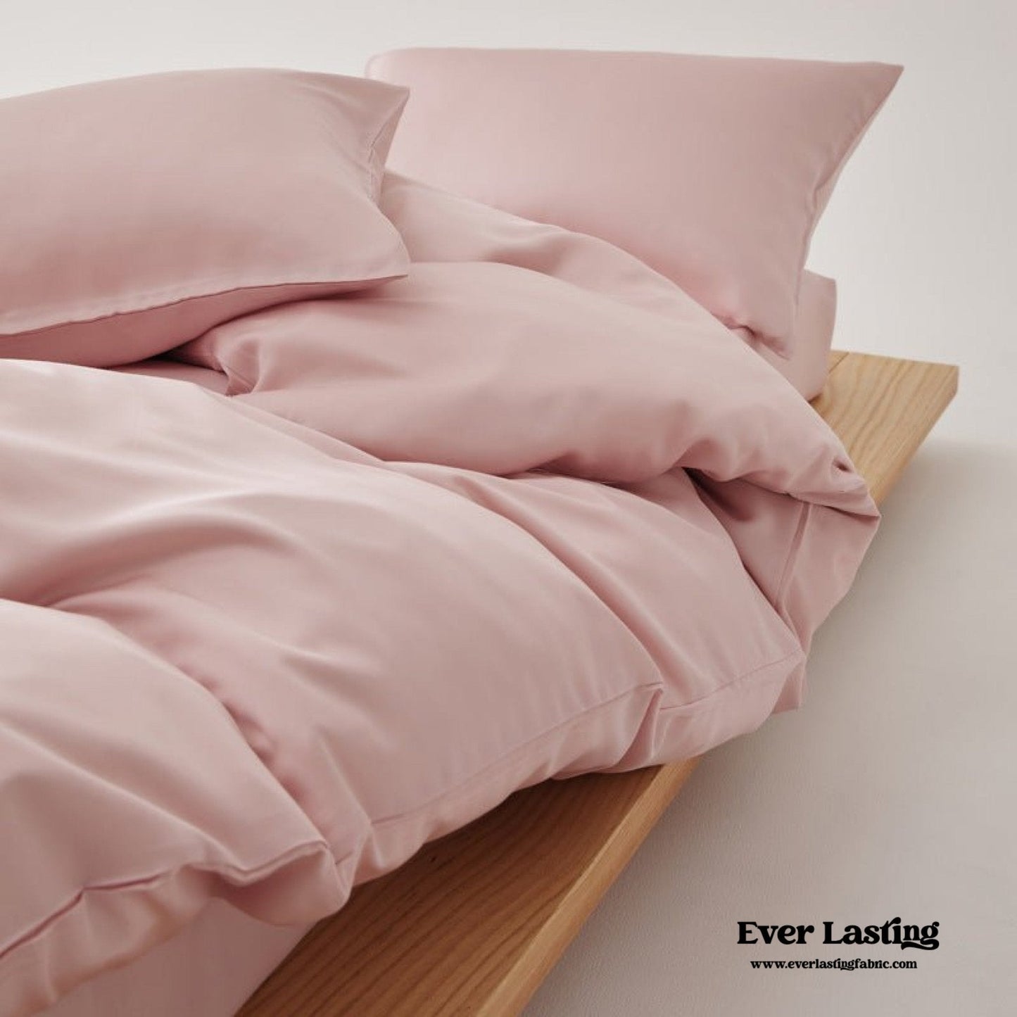Adeline Pastel Silky Cooling TENCEL™ Bedding Set / Coffee