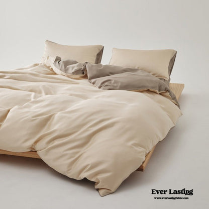 Adeline Pastel Silky Cooling TENCEL™ Bedding Set / Cream
