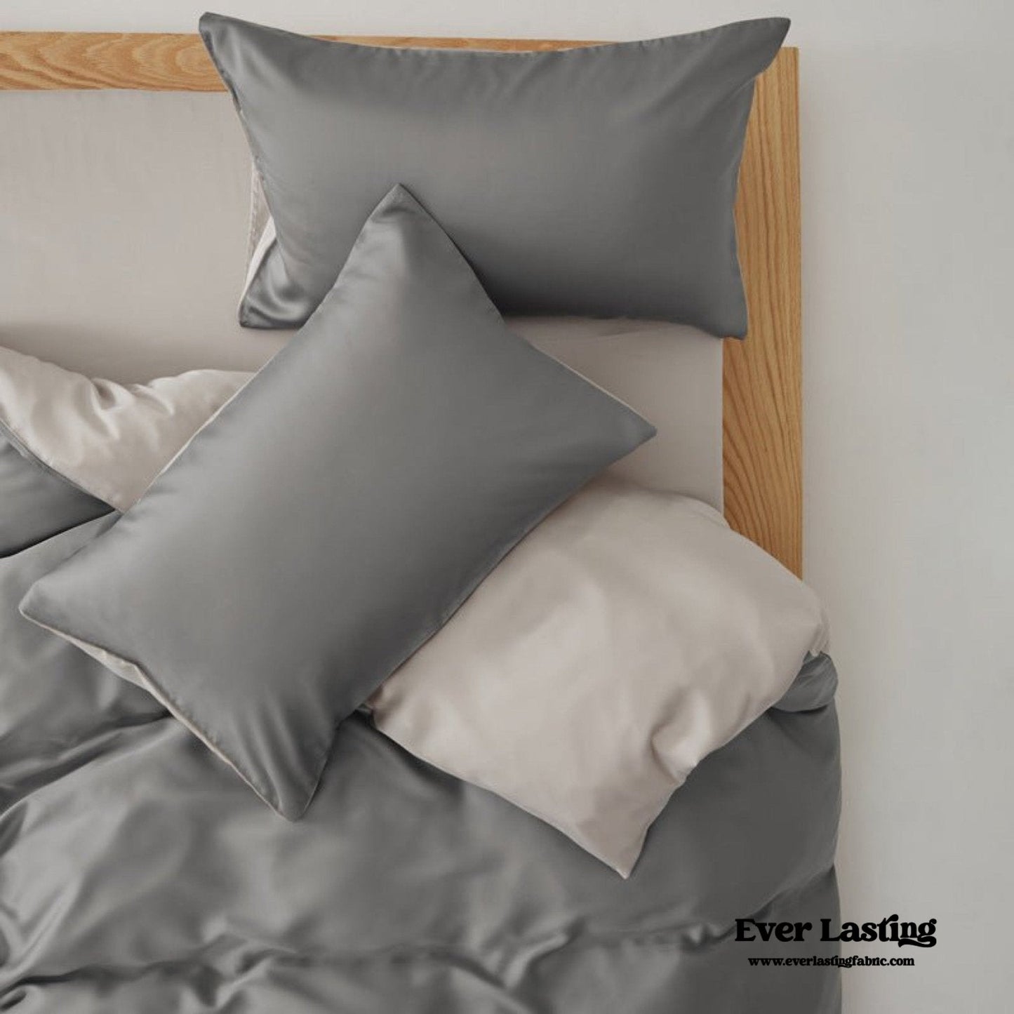 Adeline Pastel Silky Cooling TENCEL™ Bedding Set / Cream