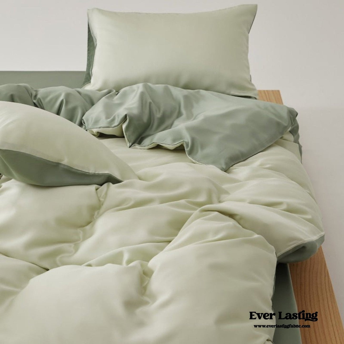 Adeline Pastel Silky Cooling TENCEL™ Bedding Set / Cream