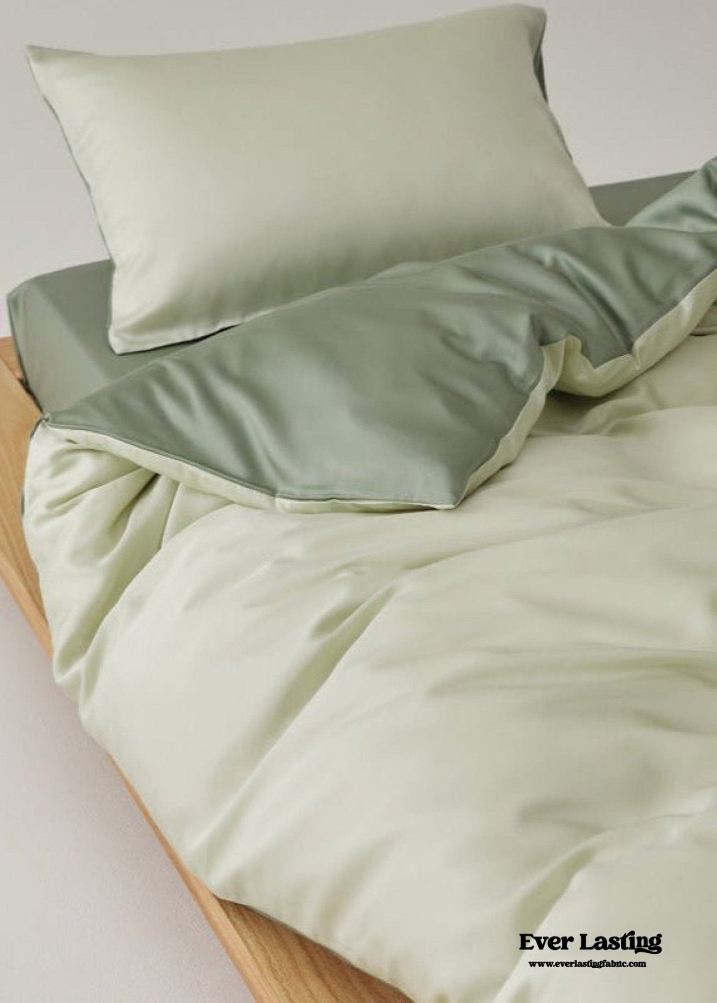 Adeline Pastel Silky Cooling TENCEL™ Bedding Set / Cream