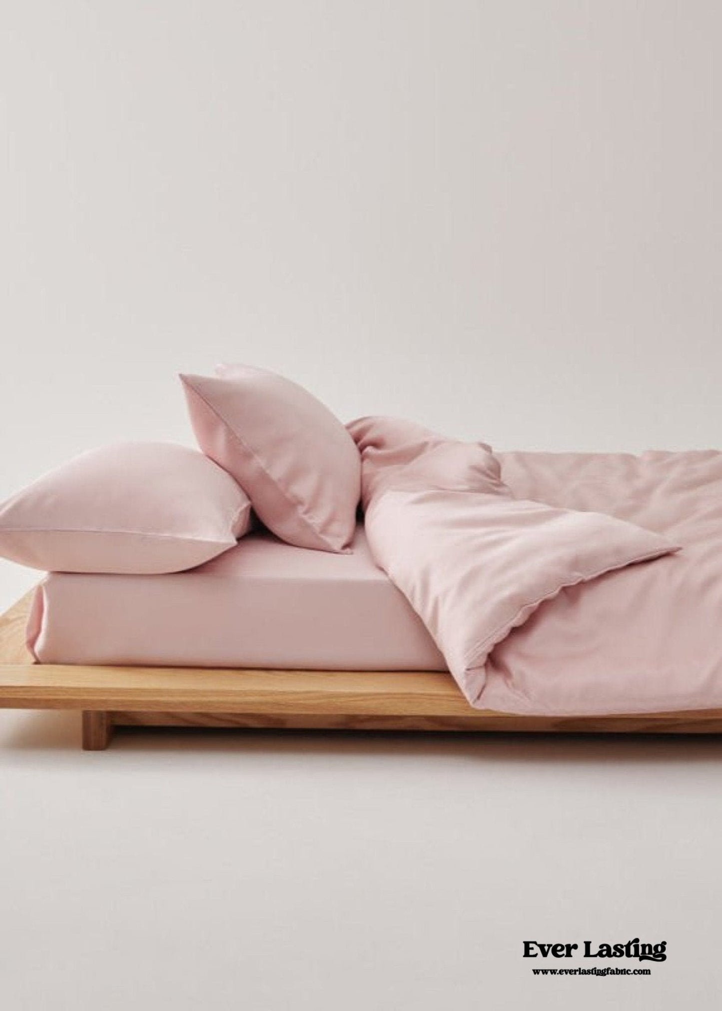 Adeline Pastel Silky Cooling TENCEL™ Bedding Set / Cream
