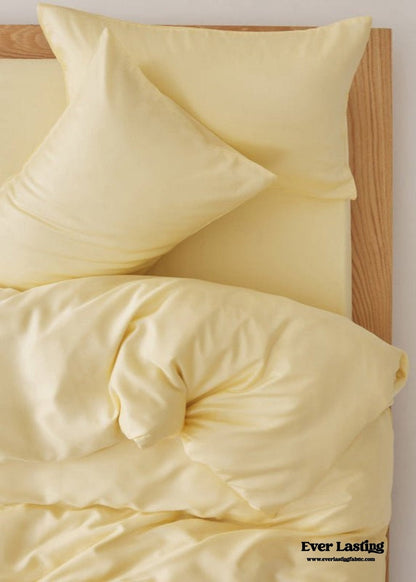Adeline Pastel Silky Cooling TENCEL™ Bedding Set / Cream