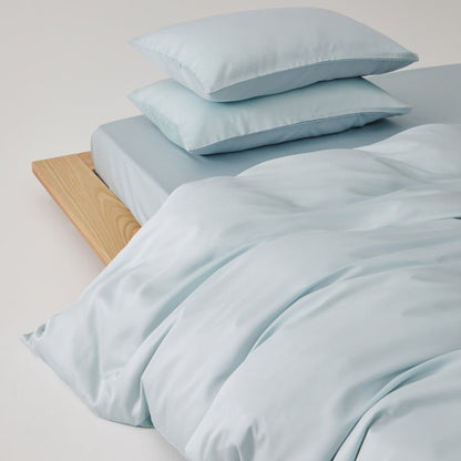 Adeline Pastel Silky Cooling TENCEL™ Bedding Set / Green