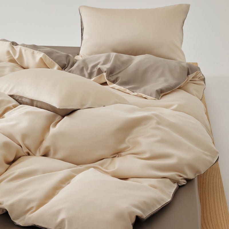 Adeline Pastel Silky Cooling TENCEL™ Bedding Set / Green