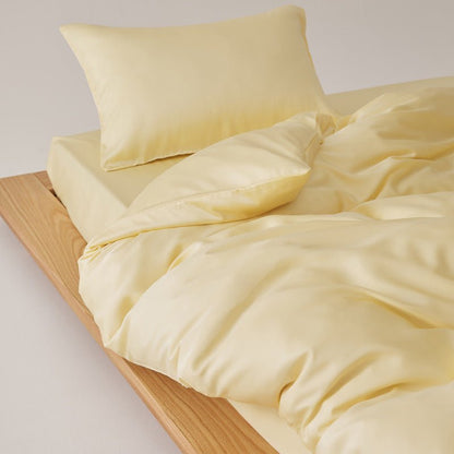 Adeline Pastel Silky Cooling TENCEL™ Bedding Set / Green