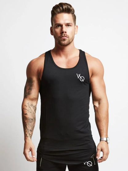 Men's Round Neck Racerback Tank