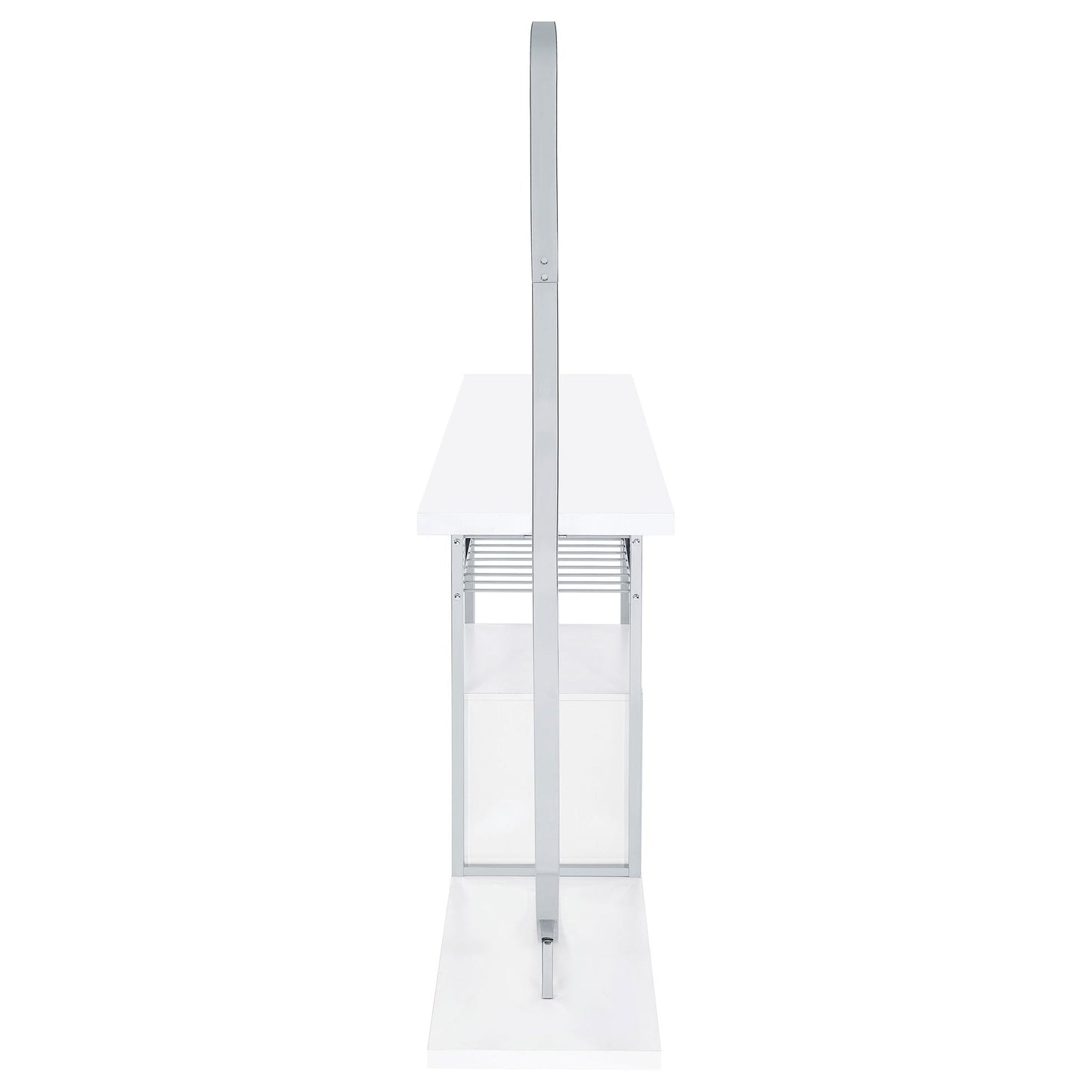 Casey - 2 Door Home Bar Storage Bar With Customizable Lighting - White