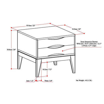 Harper - Handcrafted End Table