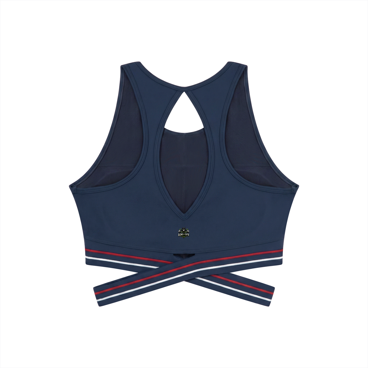 Loki & Ivy Women’s Criss-Cross Band Sports Bra