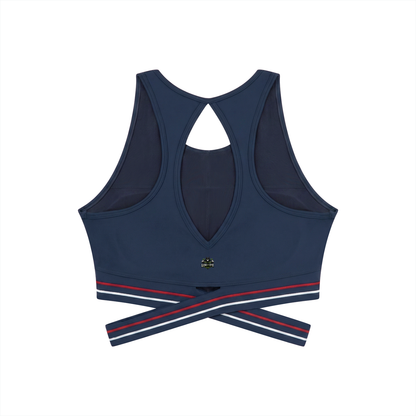 Loki & Ivy Women’s Criss-Cross Band Sports Bra