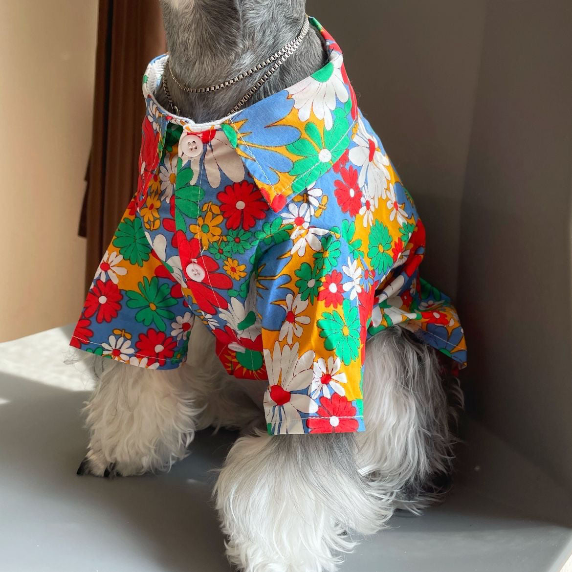 Shiba Inu Beach-style Trendy Pet Shirt Unique Personality
