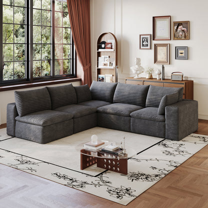 Cloud Sofa - Modular Design with Removable Cushions
