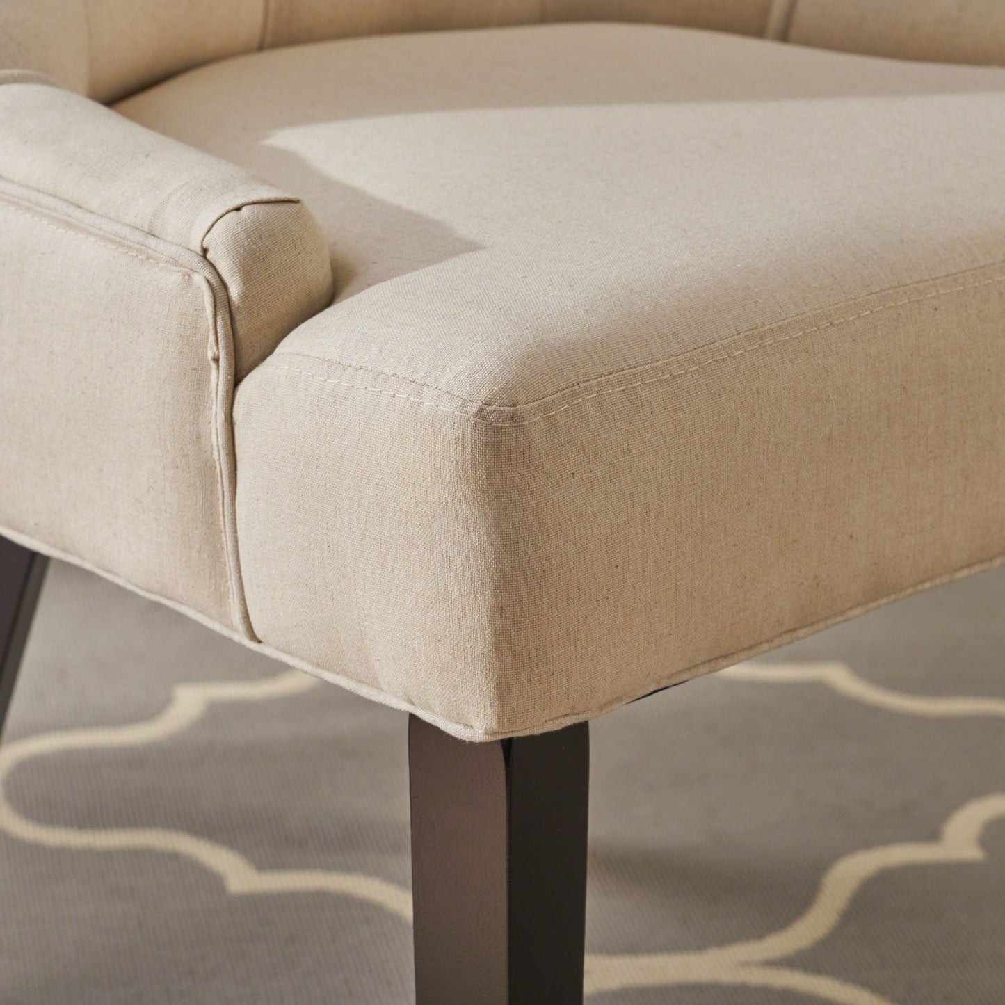 Cheney Contemporary Dining Chair Tufted Upholstery (Set of 2)