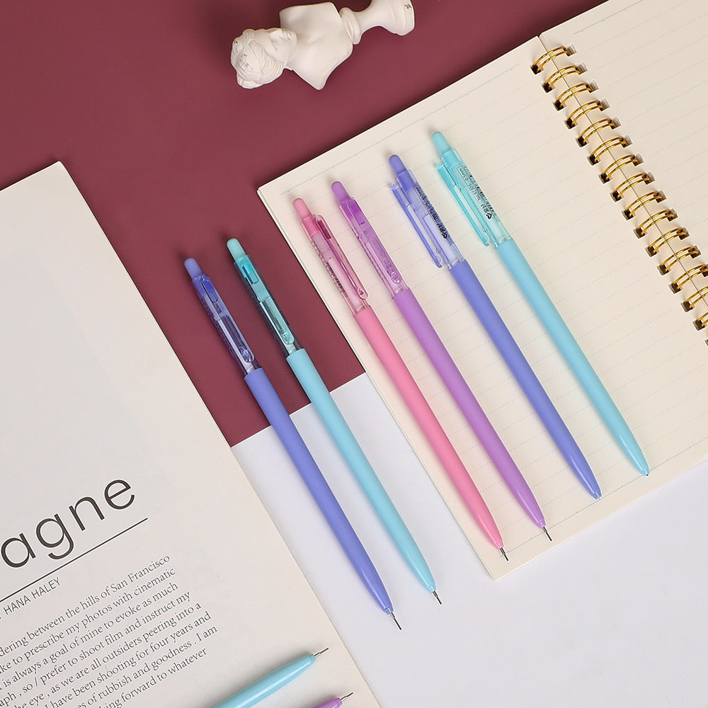 Macron Morandi Colored Thin Rod Colour Mechanical Pencil Set