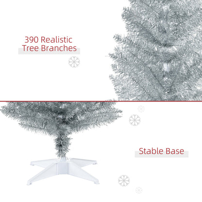HOMCOM 6' Artificial Pencil Christmas Tree