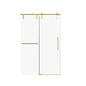 Frameless Single Sliding Shower Doors With Towel Rail & Handle