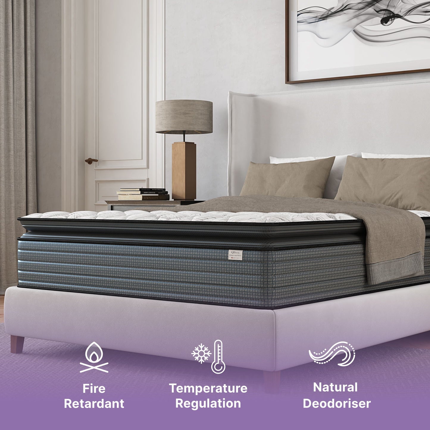 Isabella - 14" Hybrid Pillow Top Mattress