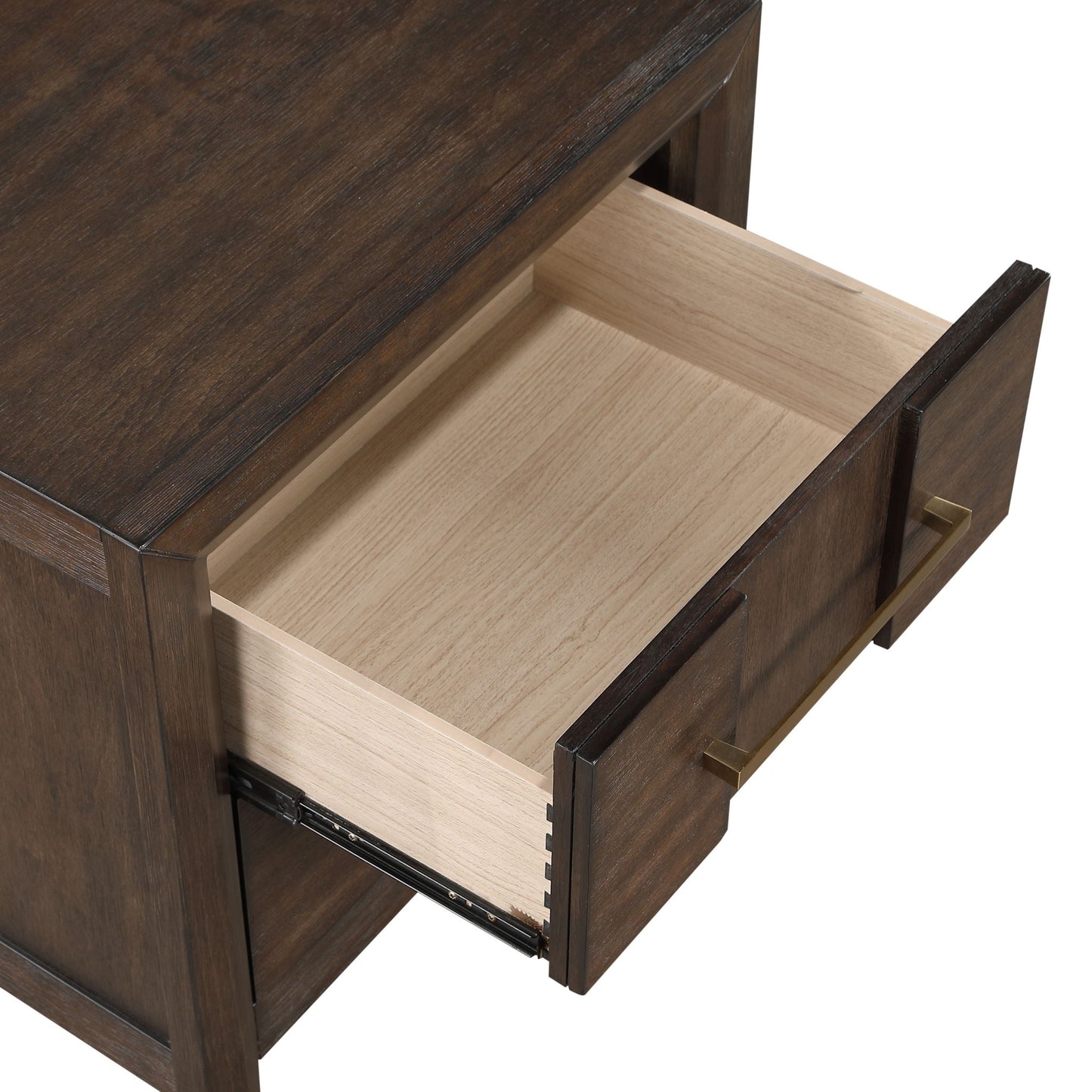 Kenzo - 2 Drawer Nightstand - Walnut