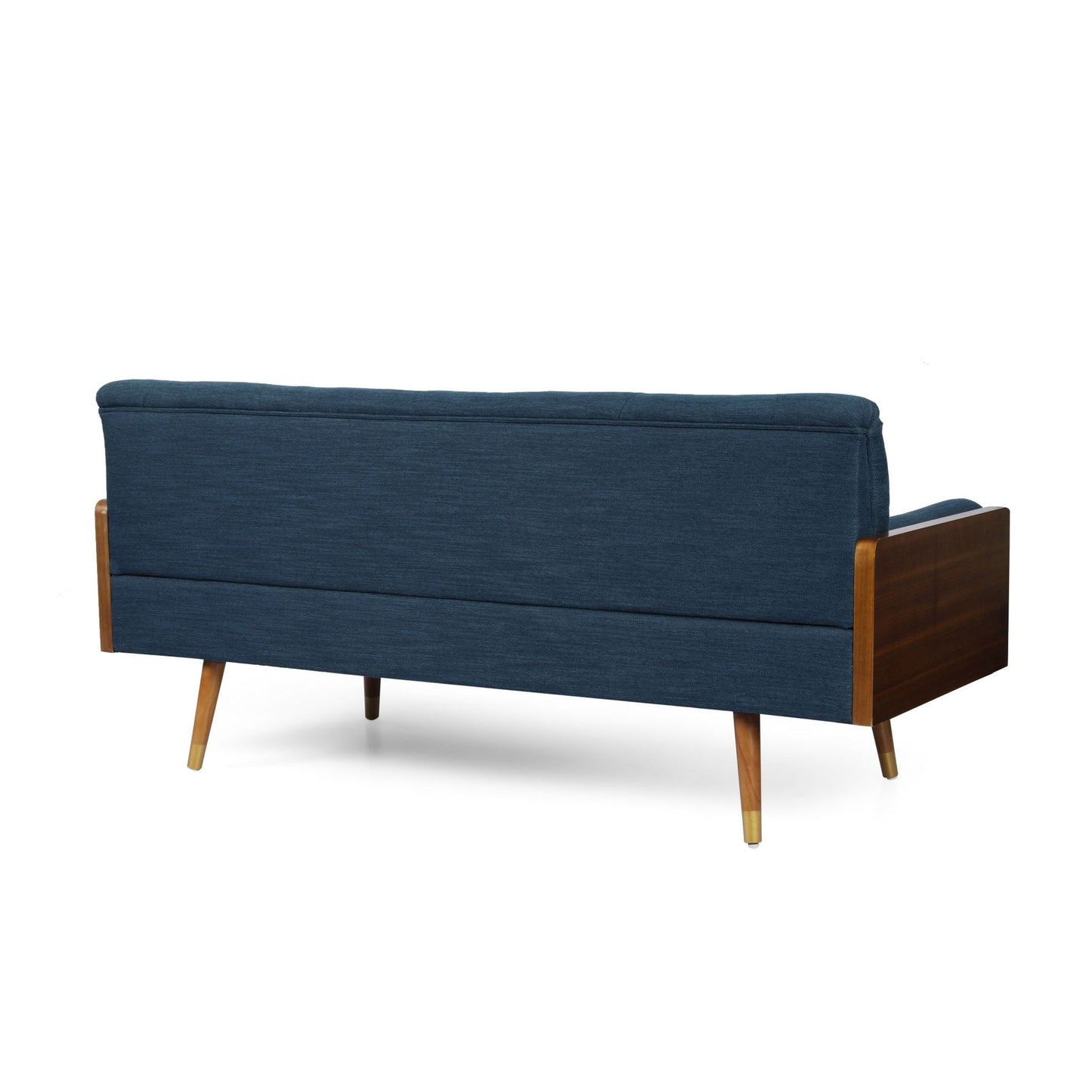 Aidan Mid Century Modern Tufted Fabric Sofa
