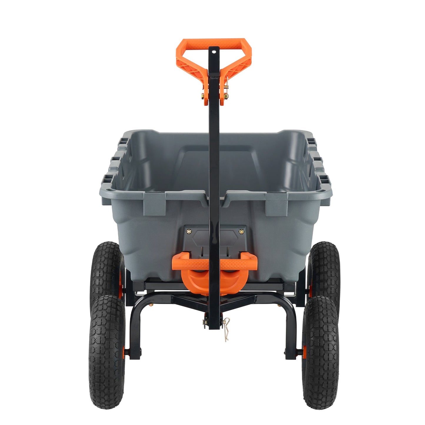 Dump Cart with Poly Body and Steel Frame