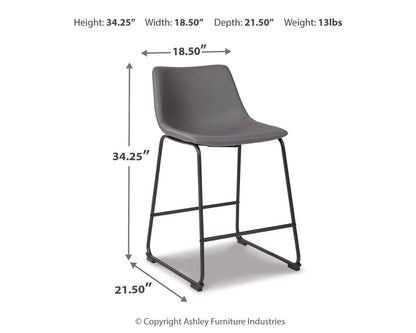 Centiar - Upholstered Barstool (Set of 2)