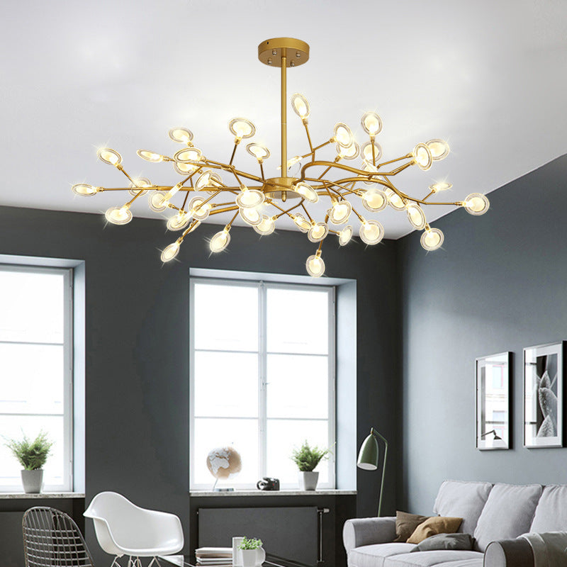 Personalized And Creative Golden Chandelier