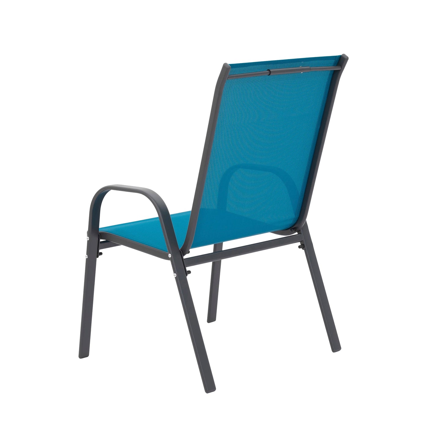 6-Piece Patio Chairs Set with High Backrest and Armrests